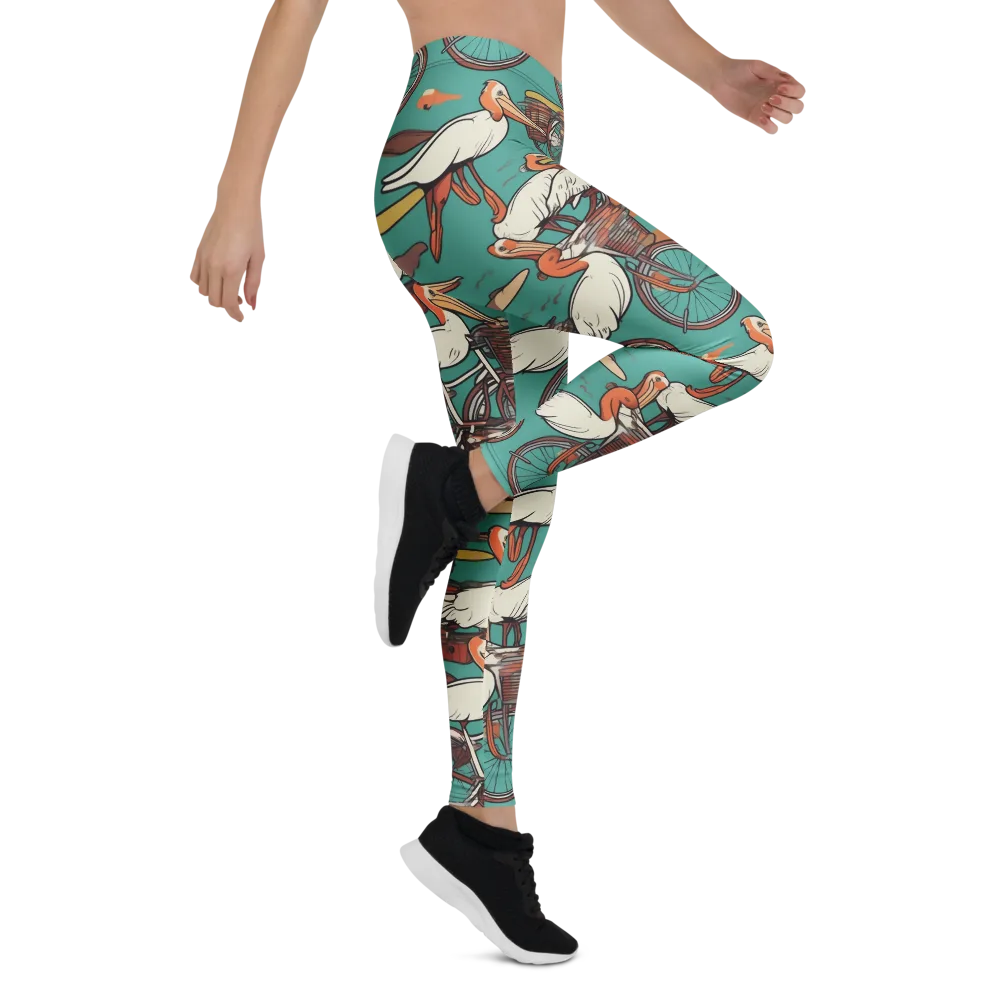 Tropicodrome on Leggings — Right