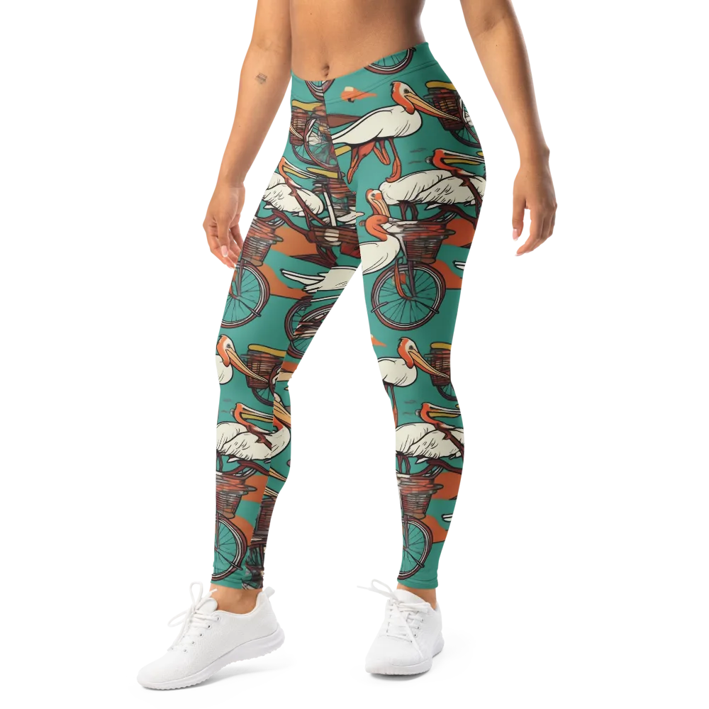 Tropicodrome on Leggings — Left Front