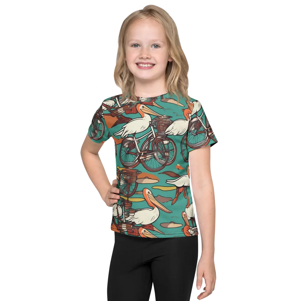 Tropicodrome on Kids Crew Neck T-Shirt — Front