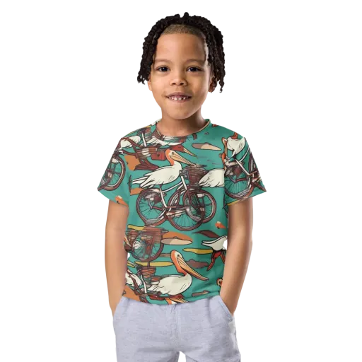 Tropicodrome on a Kids Crew Neck T-Shirt
