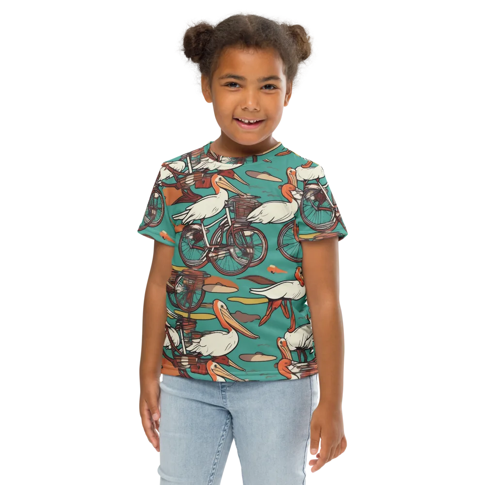 Tropicodrome on Kids Crew Neck T-Shirt — Front