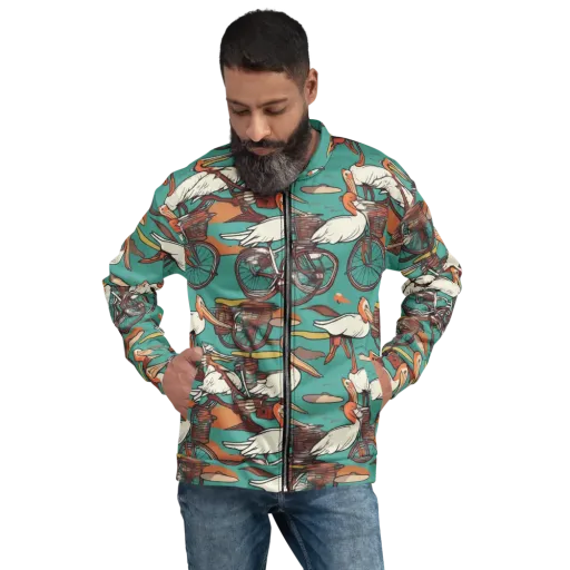 Tropicodrome on a Bomber Jacket