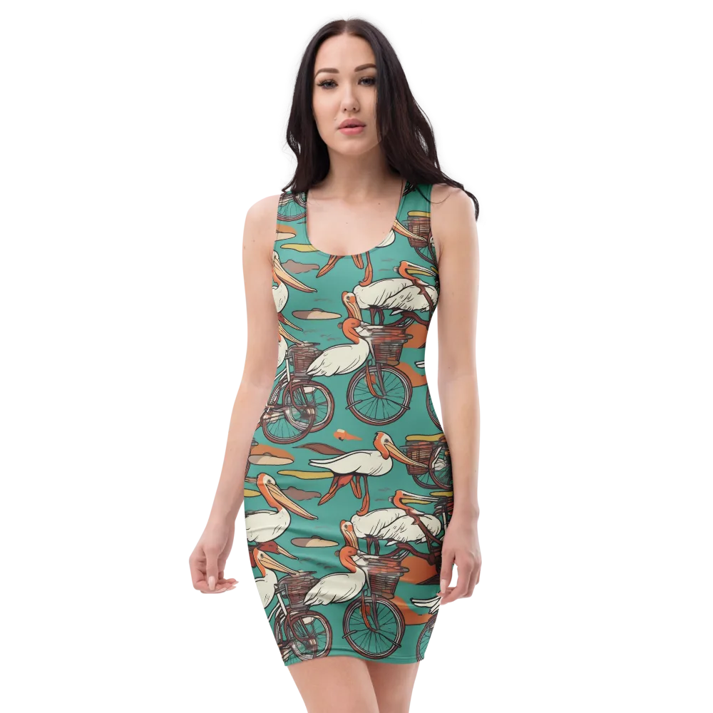 Tropicodrome on Bodycon Dress — Front