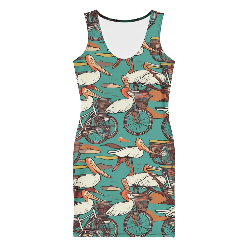 Tropicodrome on Bodycon Dress — Front