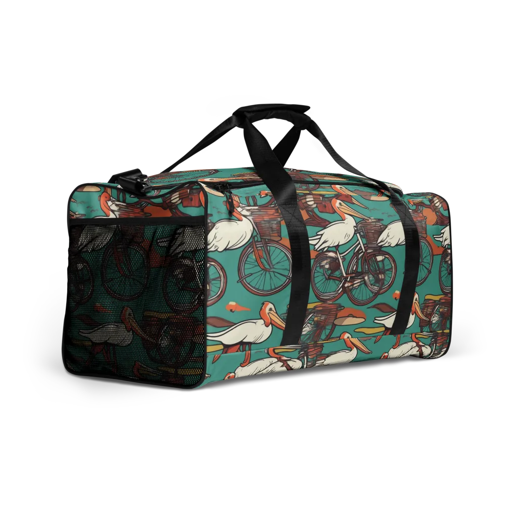 Tropicodrome on Duffle Bag — Right Front