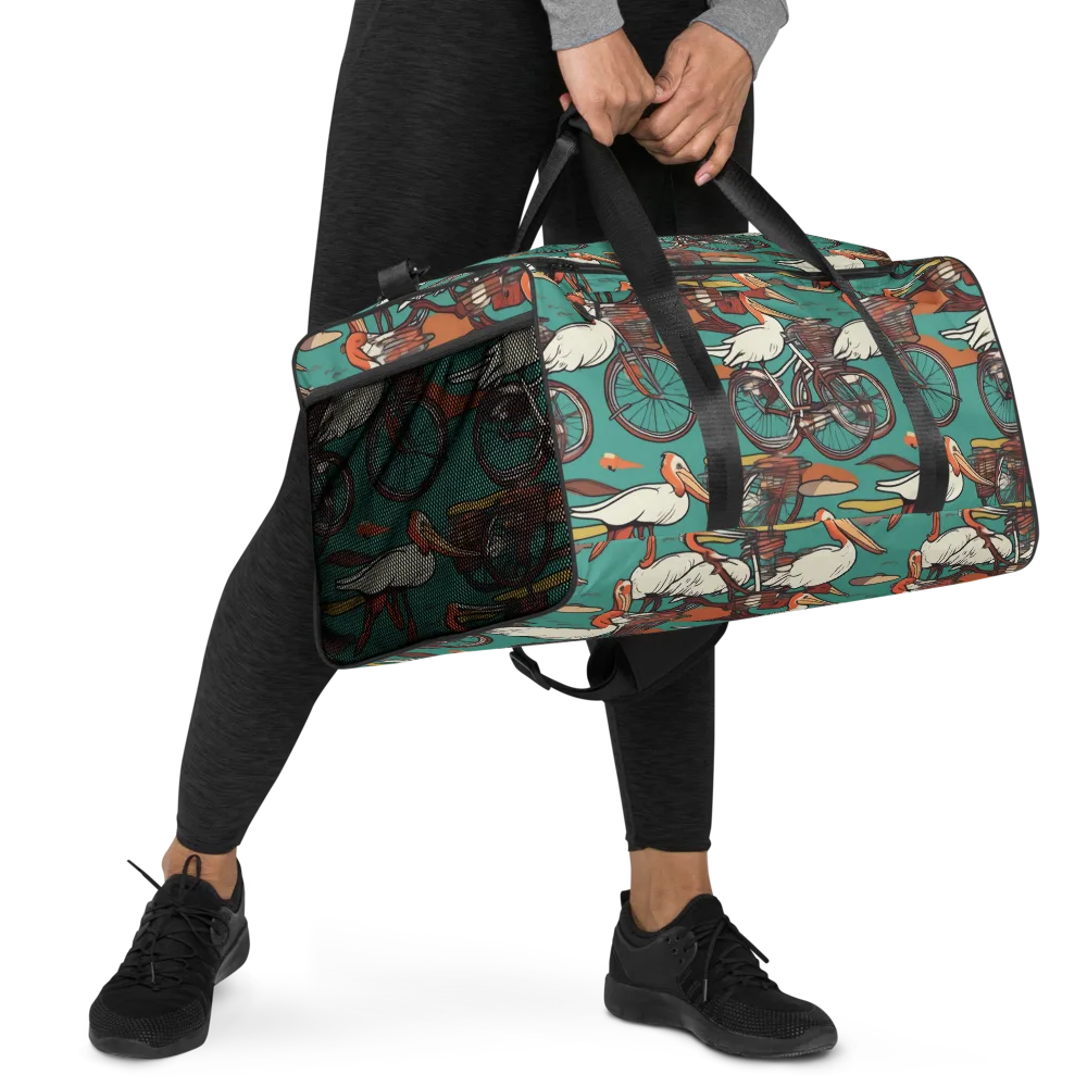 Tropicodrome on Duffle Bag — Right Front