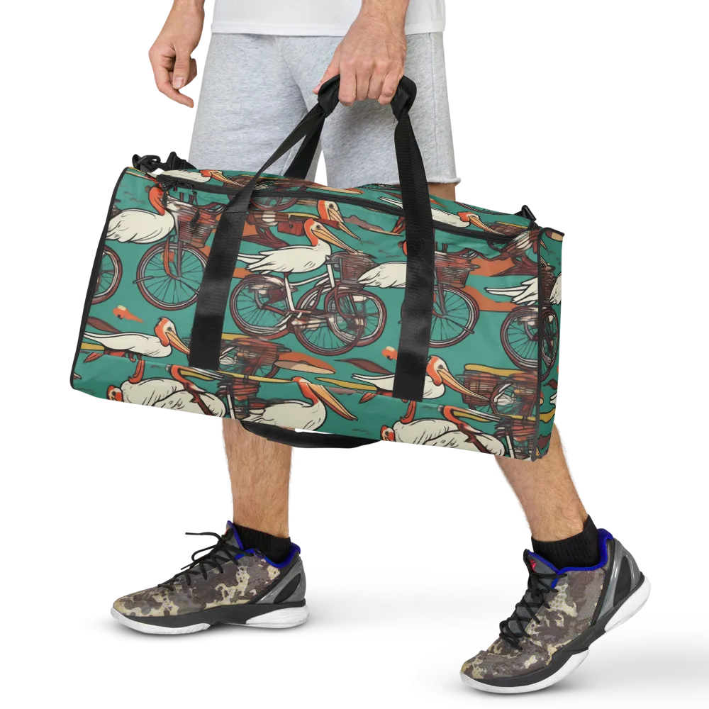 Tropicodrome on Duffle Bag — Front