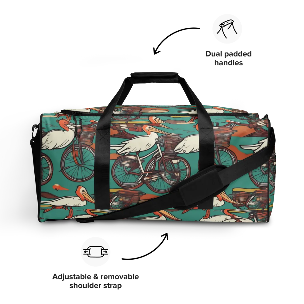Tropicodrome on Duffle Bag — Front