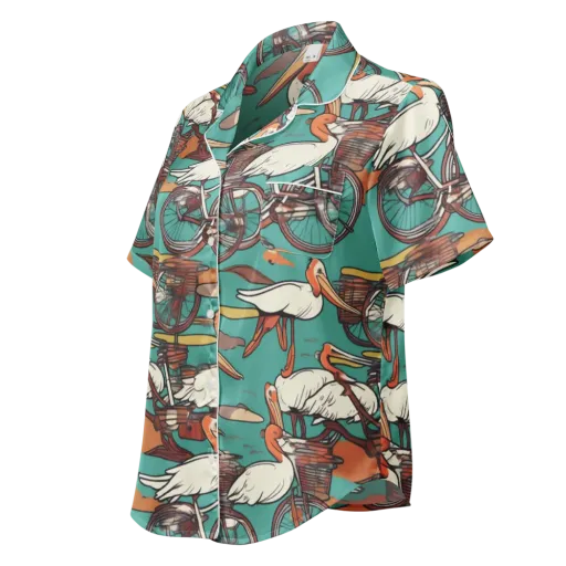 Tropicodrome on a Women's Short Sleeve Pajama Top