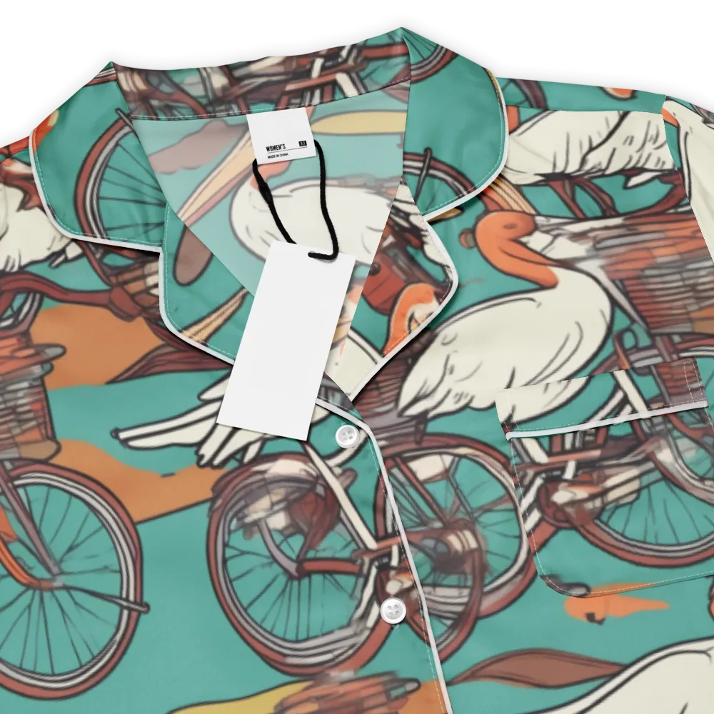 Tropicodrome on Women's Short Sleeve Pajama Top — Product details