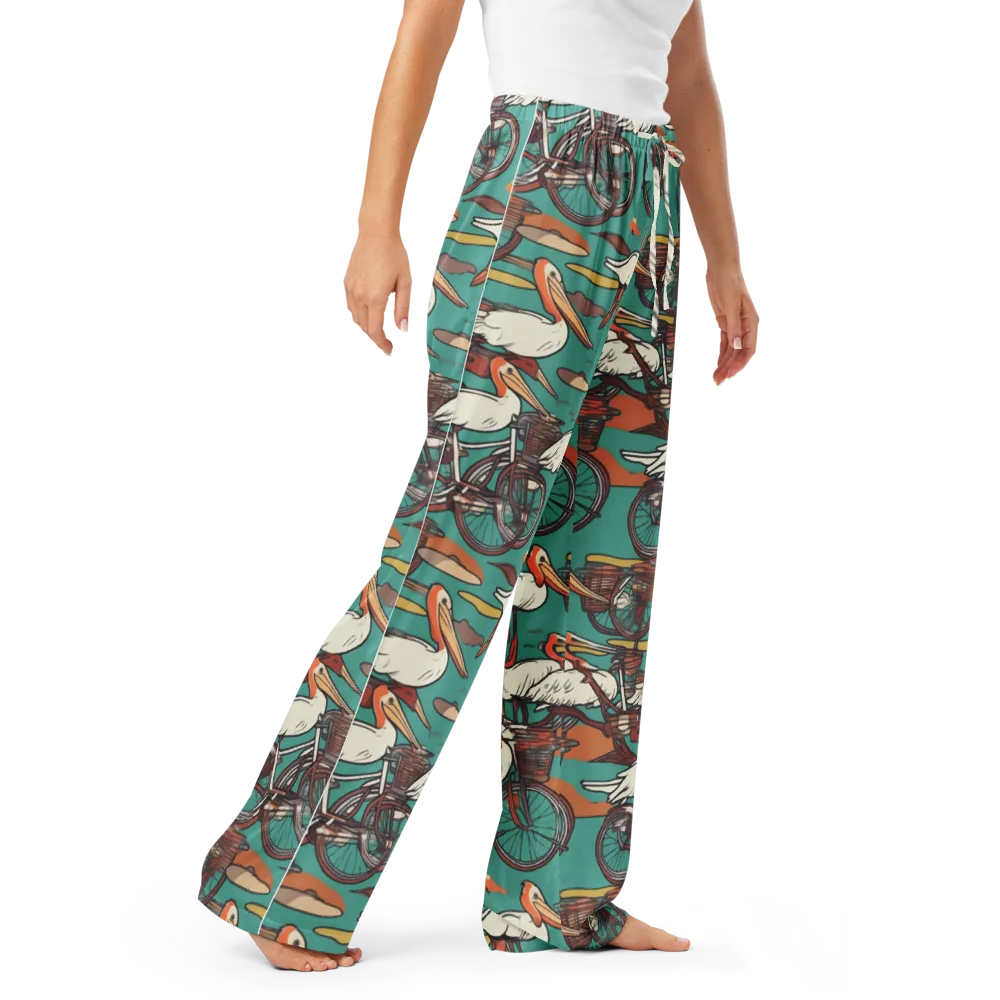 Tropicodrome on Women's Pajama Pants — Right Front