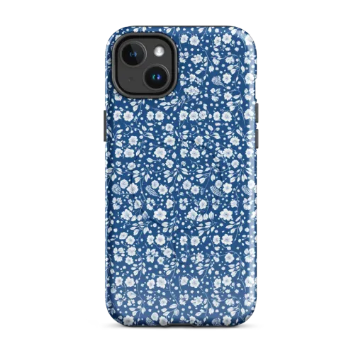 Cobalt Bloom on a MagSafe Tough Case for iPhone®