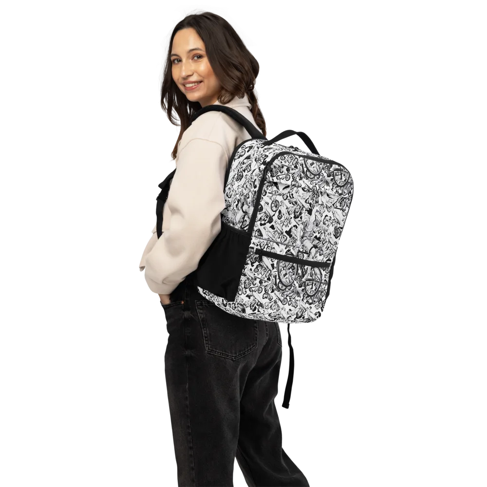 Pelican Velocity on Utility Backpack — Back