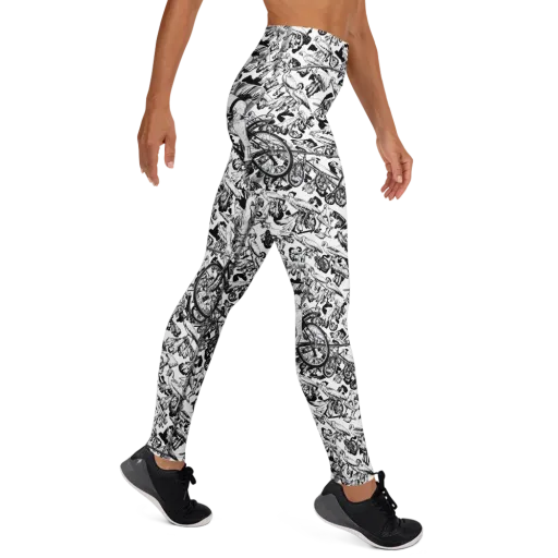 Pelican Velocity on a Yoga Leggings