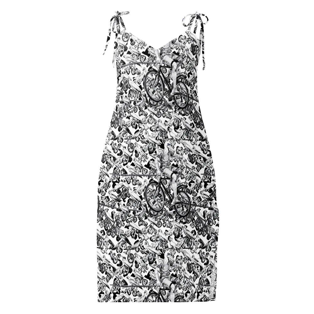 Pelican Velocity on Slip Dress — Front
