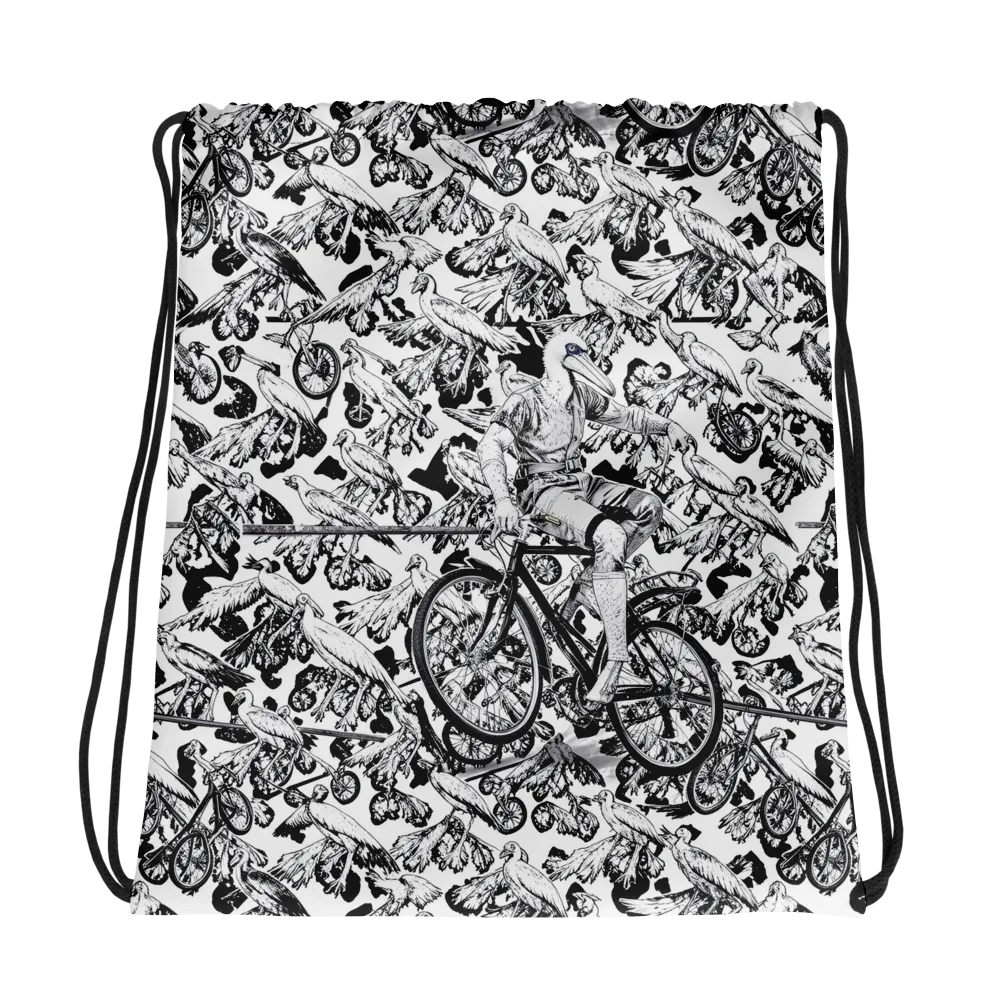 Pelican Velocity on Drawstring Bag — Photo