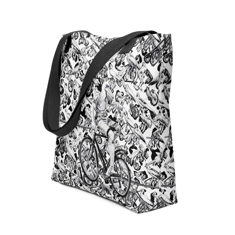 Pelican Velocity on Tote Bag — Front