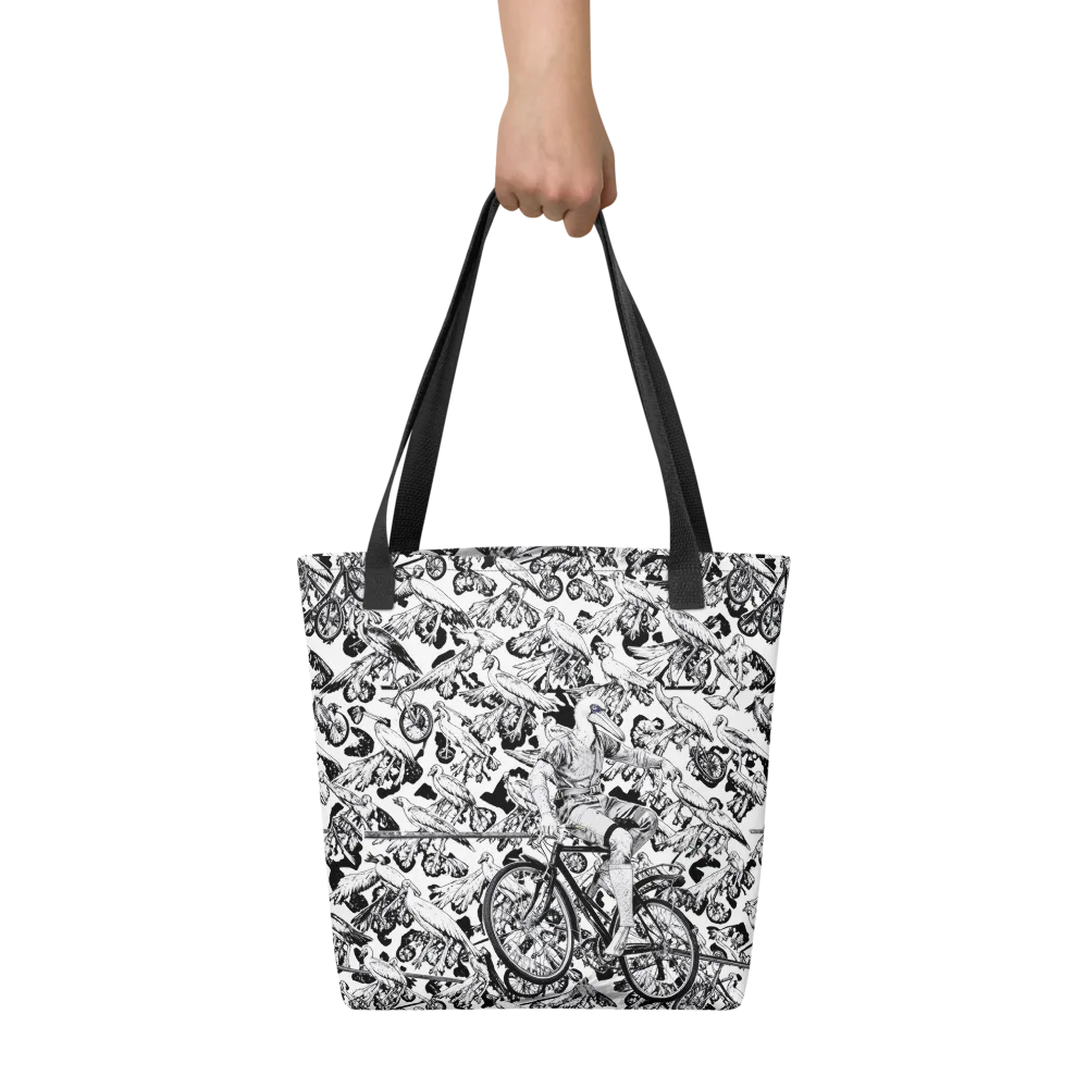 Pelican Velocity on Tote Bag — Front