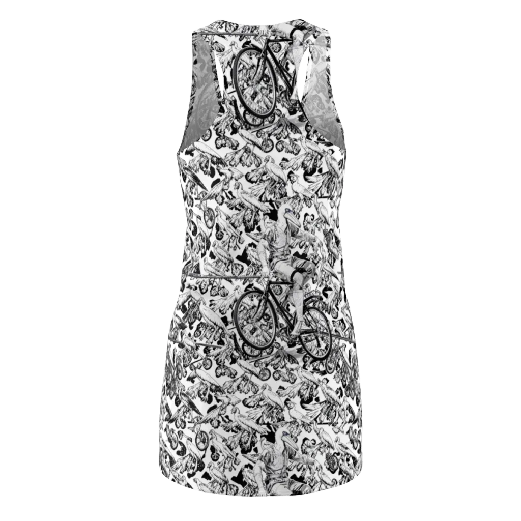 Pelican Velocity on Racerback Dress — Back