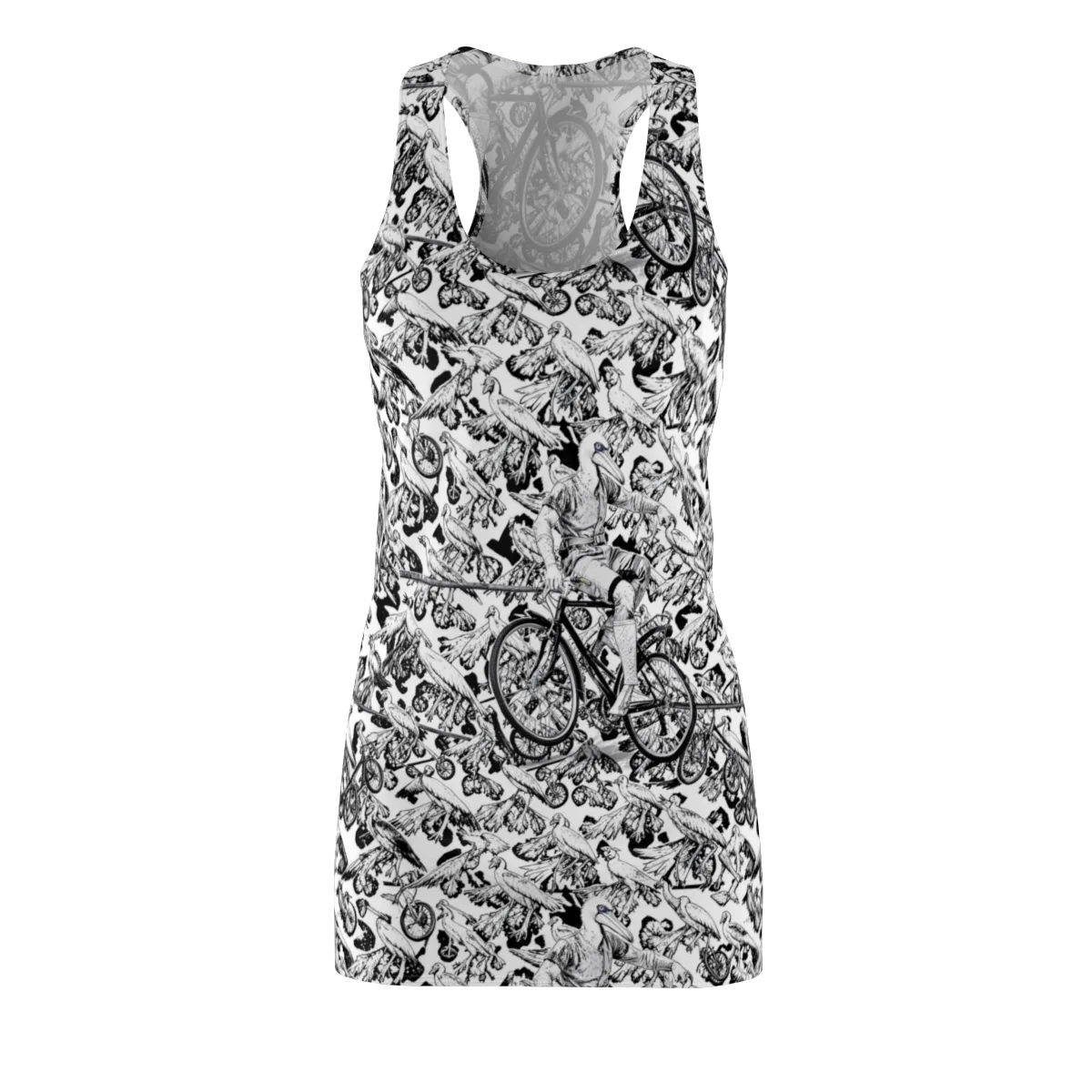 Pelican Velocity on Racerback Dress — Front