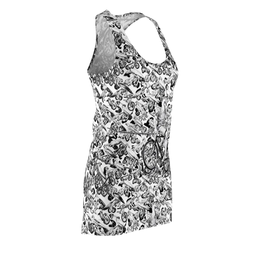 Pelican Velocity on Racerback Dress — Front Side