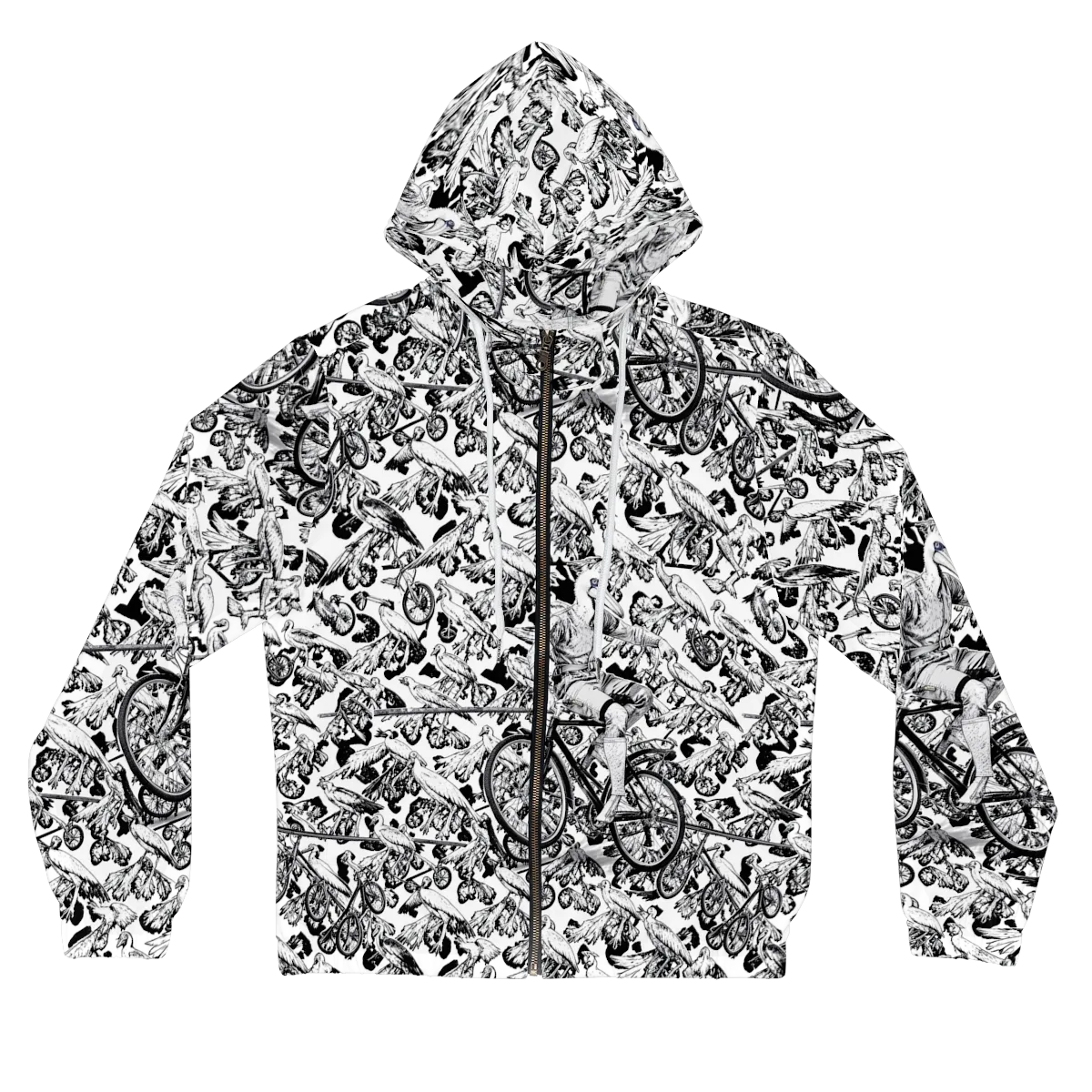 Pelican Velocity on Women's Full-Zip Hoodie — Front