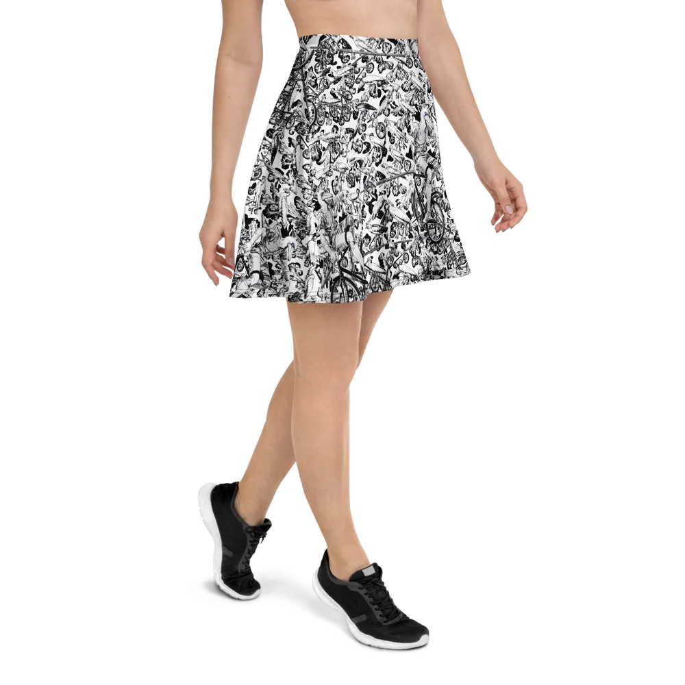 Pelican Velocity on Skater Skirt — Right