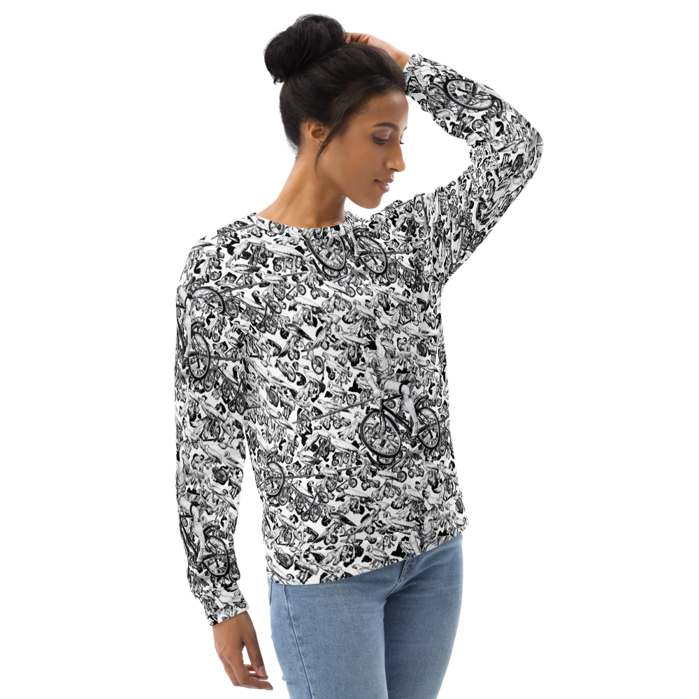 Pelican Velocity on Sweatshirt — Right Front