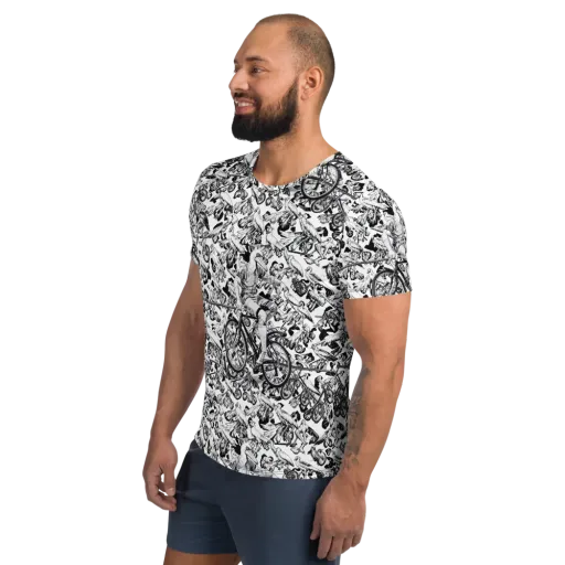 Pelican Velocity on a Men's Athletic T-Shirt