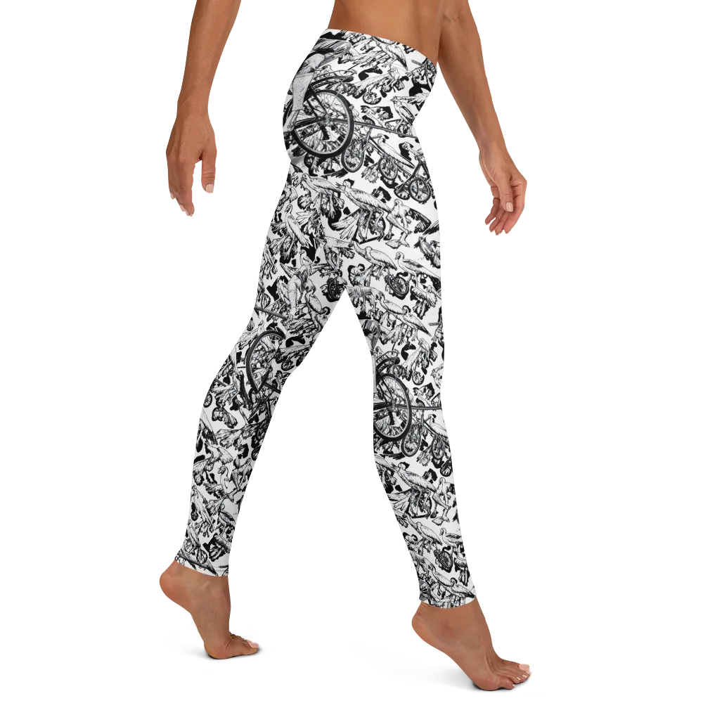 Pelican Velocity on Leggings — Right