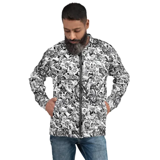 Pelican Velocity on a Bomber Jacket