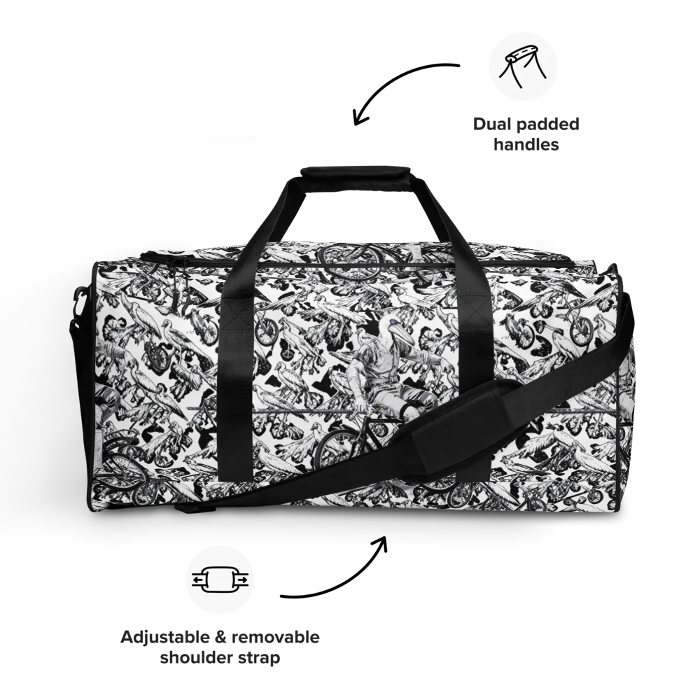 Pelican Velocity on Duffle Bag — Front