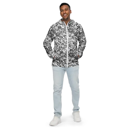 Pelican Velocity on a Men's Windbreaker