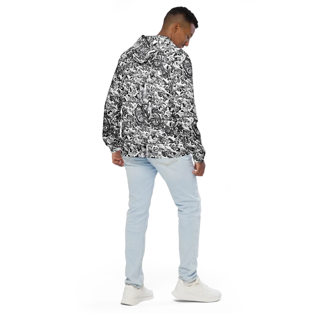 Pelican Velocity on Men's Windbreaker — Back