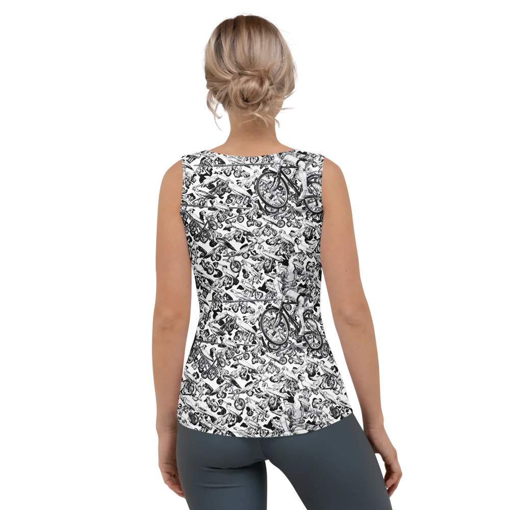 Pelican Velocity on Women's Tank Top — Back