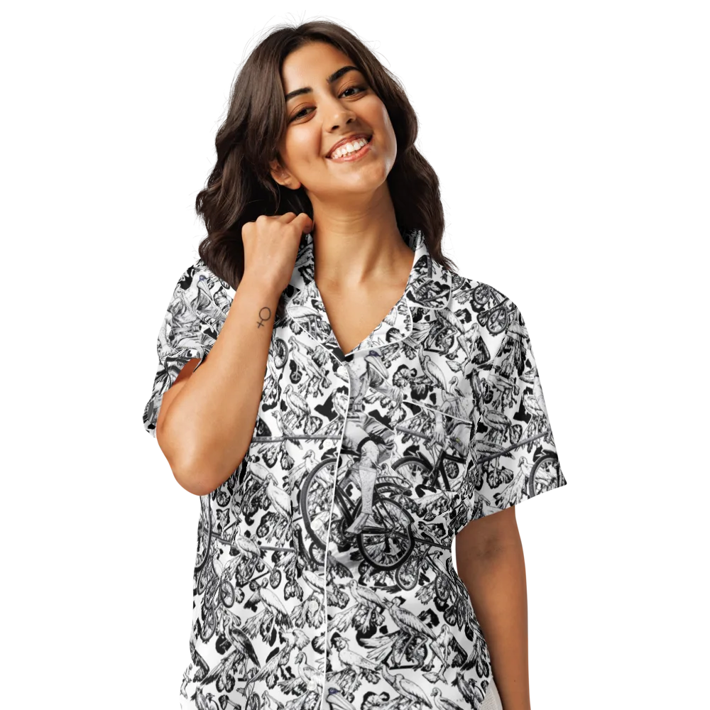 Pelican Velocity on Women's Short Sleeve Pajama Top — Front