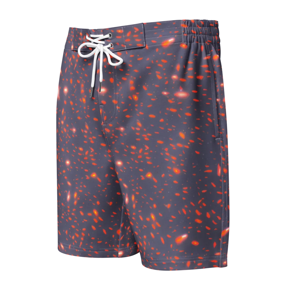 Ember Drift on Men's Board Shorts — Front