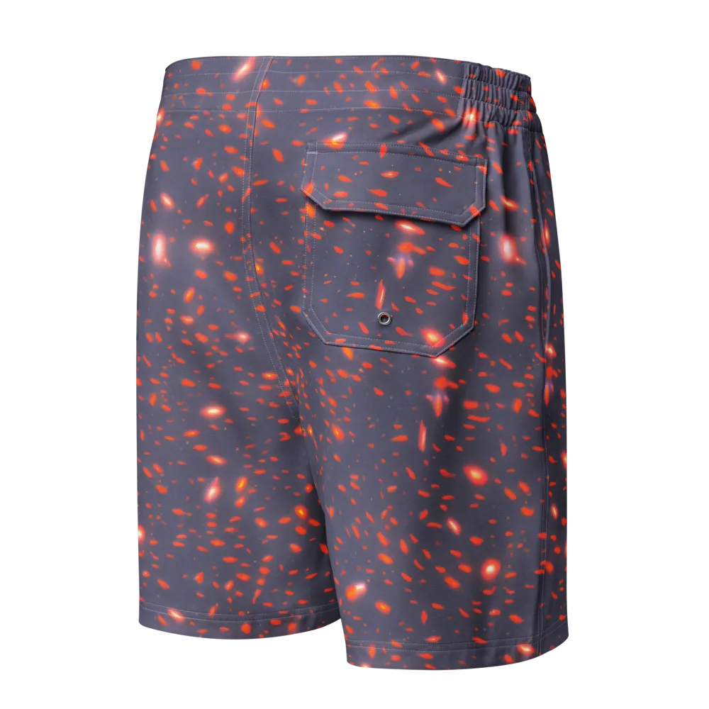 Ember Drift on Men's Board Shorts — Back