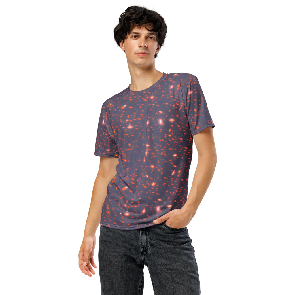 Ember Drift on Men's Crew Neck T-Shirt — Front