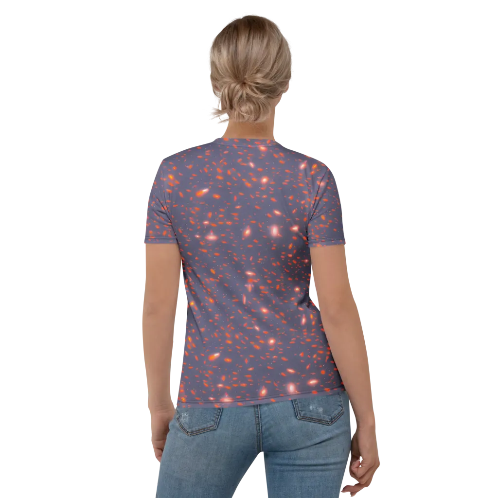 Ember Drift on Women's Crew Neck T-Shirt — Back