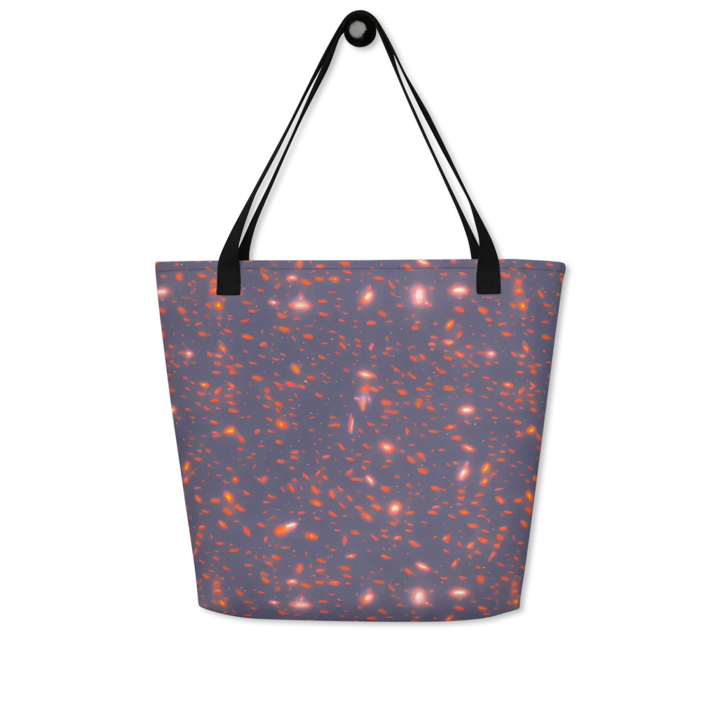 Ember Drift on Large Tote Bag W/ Pocket — Front