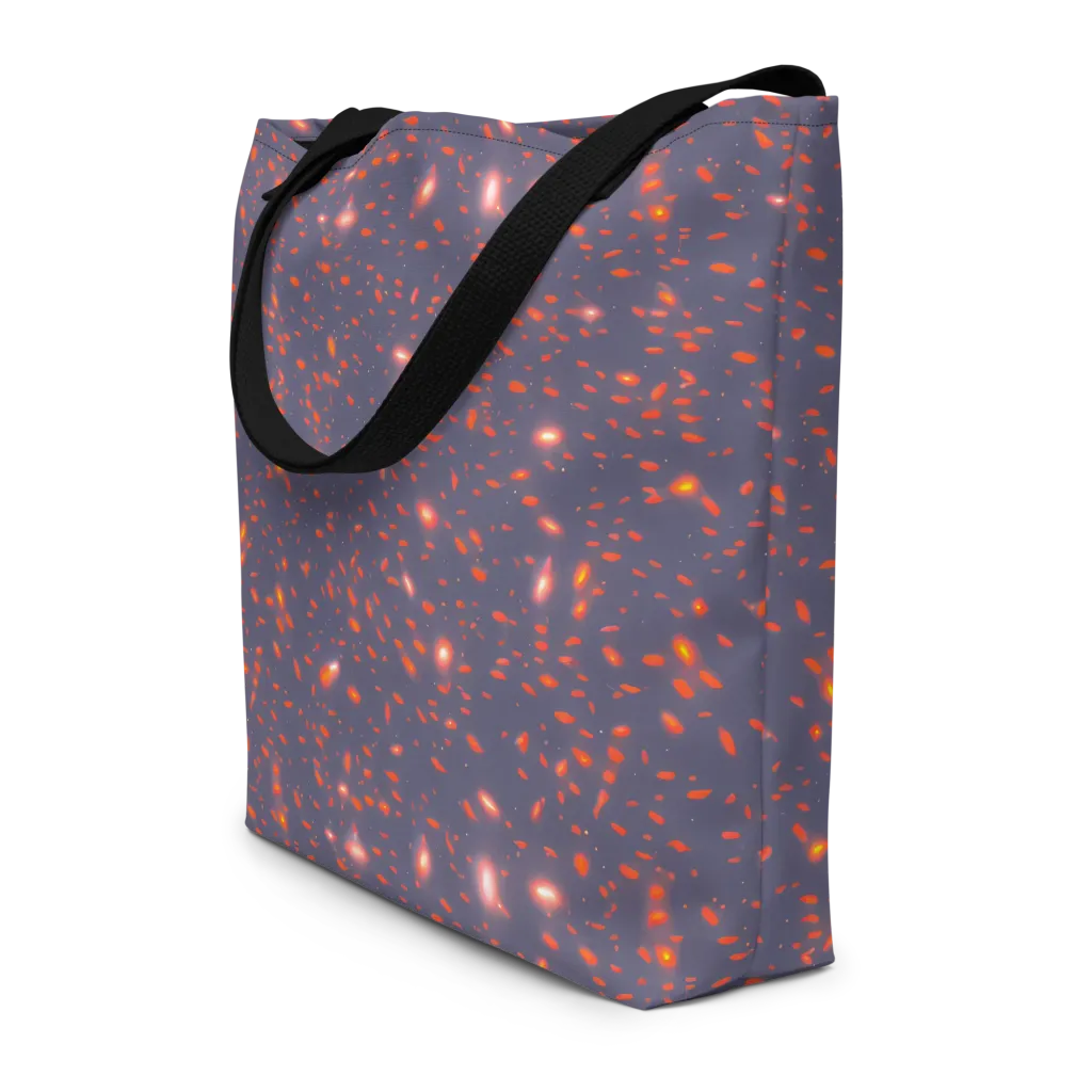 Ember Drift on Large Tote Bag W/ Pocket — Front