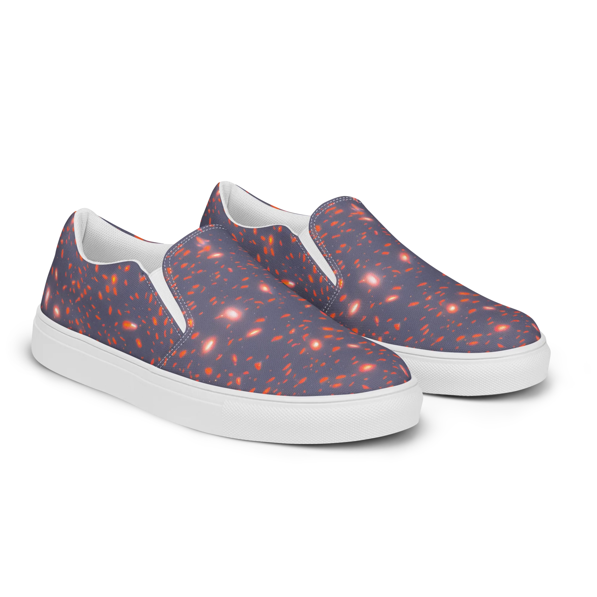 Ember Drift on Women's Slip-On Canvas Shoes — Right Front