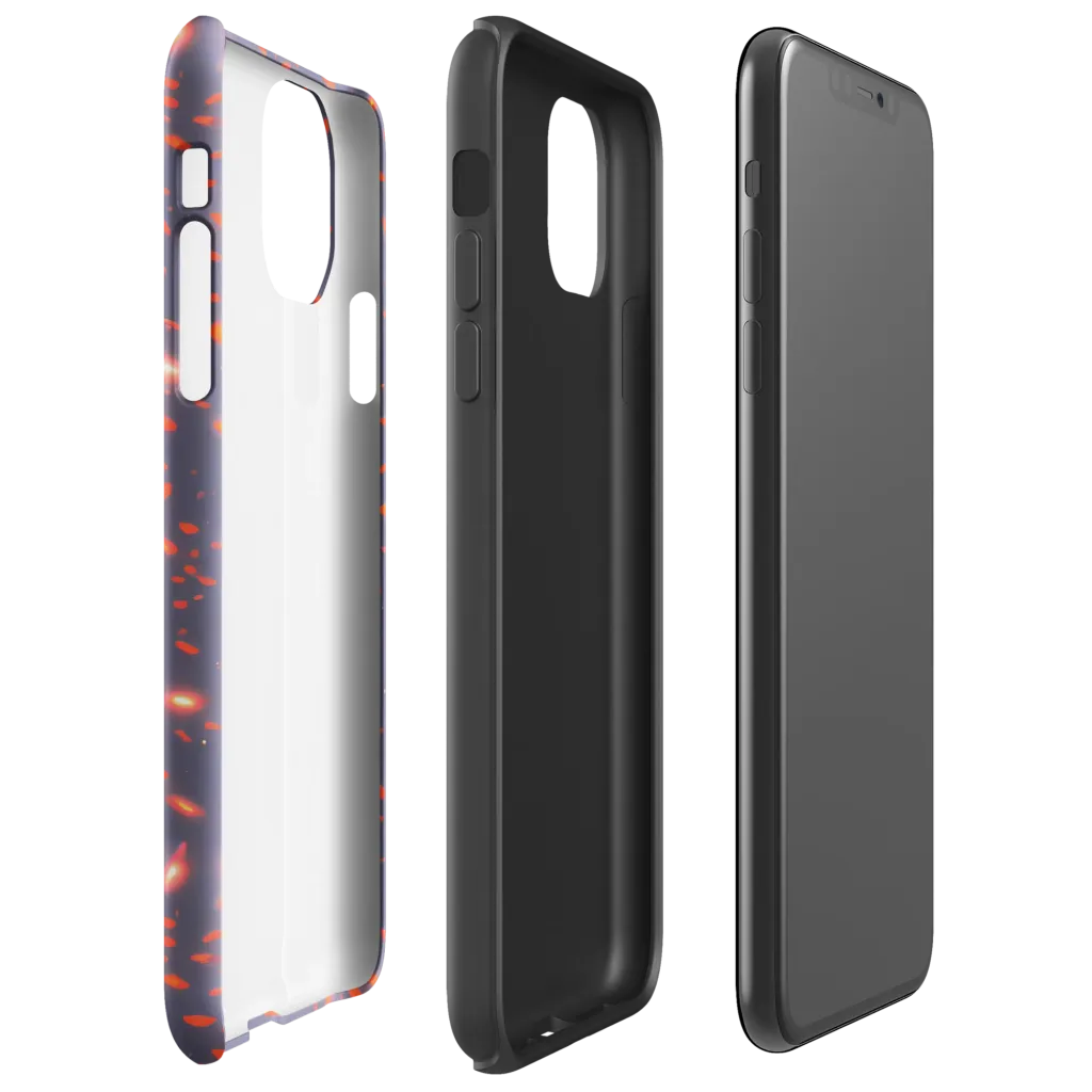 Ember Drift on Tough Case for iPhone® — Right