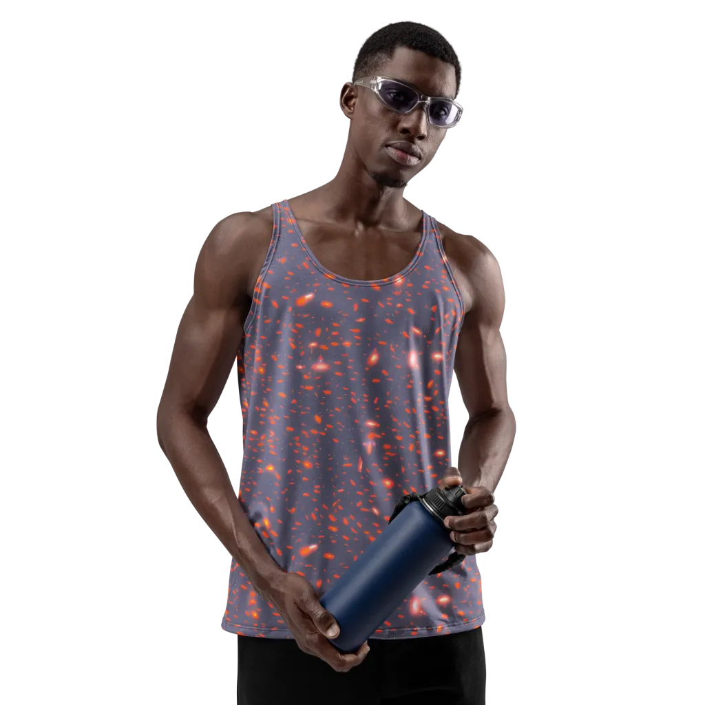 Ember Drift on Men's Tank Top — Front