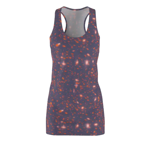 Ember Drift on a Racerback Dress