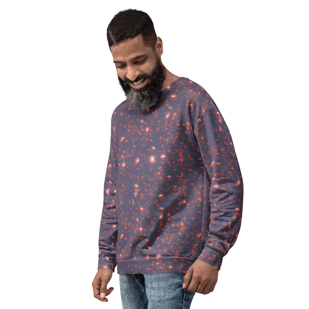 Ember Drift on Sweatshirt — Left Front