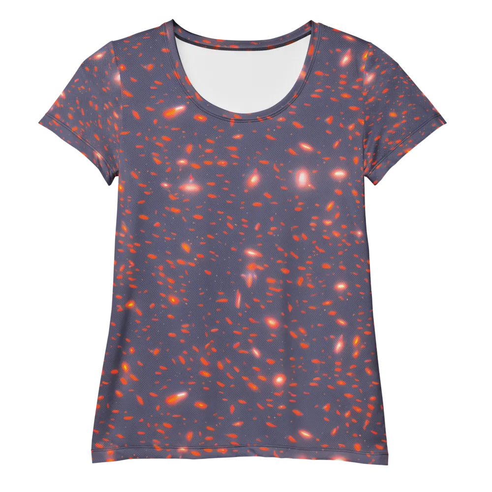 Ember Drift on Women's Athletic T-Shirt — Front