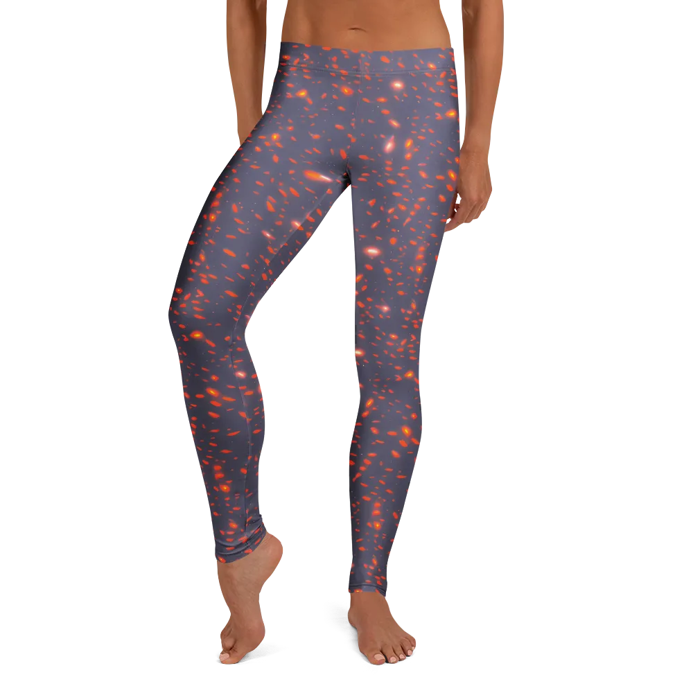 Ember Drift on Leggings — Front