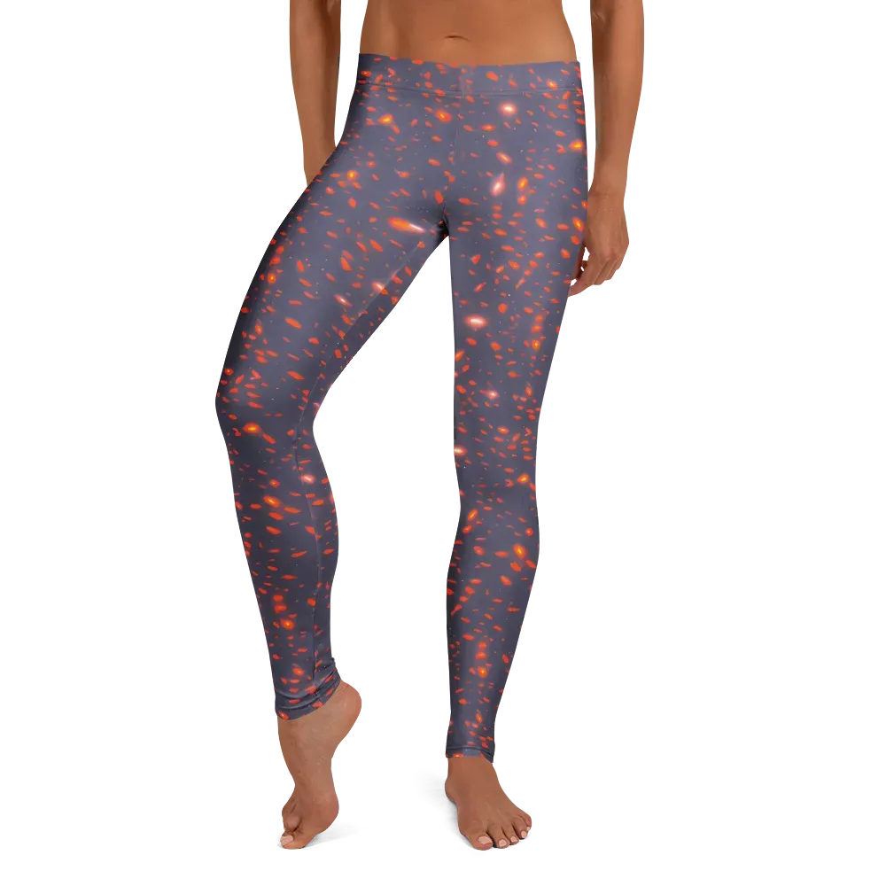 Ember Drift on Leggings — Front